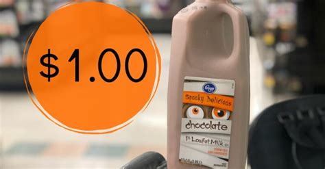 Kroger brand Chocolate Milk (1/2 gal) JUST $1.00! - Kroger Krazy