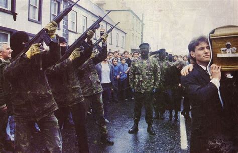 Provisional IRA funeral in Northern Ireland, 1980's. | Ireland history, Northern ireland ...