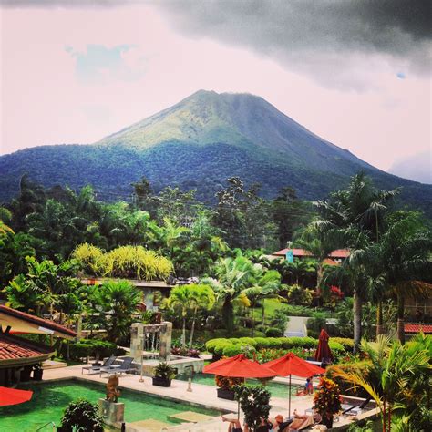 One of my favorite places. The Arenal Volcano in La Fortuna, Costa Rica. | Arenal volcano, Oh ...