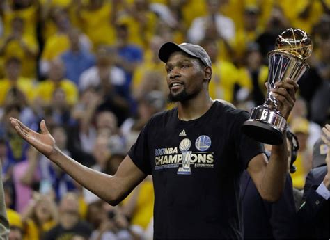 NBA Finals: Kevin Durant helps Warriors win second NBA title in three ...