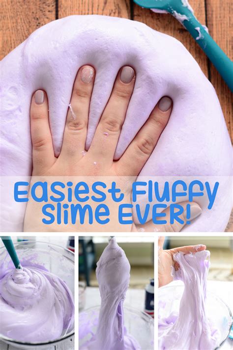 DIY Easy Fluffy Slime {Step by Step} | Ten at the Table