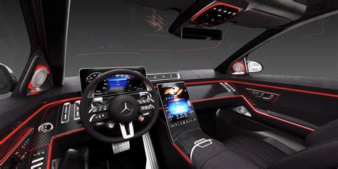 Mercedes-Benz S63 AMG Interior 3D Model by zifir3d