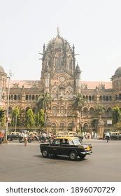 Chhatrapati Shivaji Terminus Mumbai Offset Stock Photo 1896070729 ...