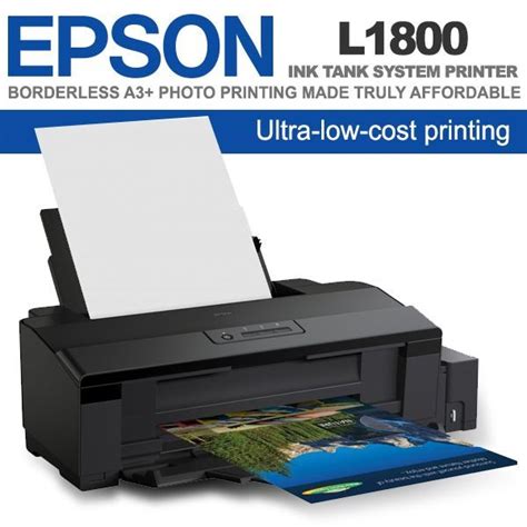 Epson L1800 Printer Ink Tank - Epson L1800 A3 Photo Ink Tank Printer + Free RM100 Touch 'n Go E ...