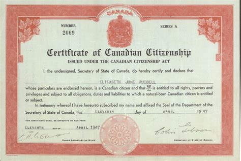 Canada Now Offers Electronic Canadian Citizenship Certificates – Canada, US, Australia, UK ...