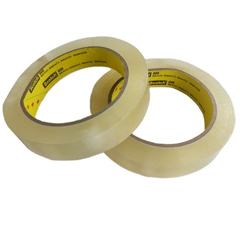 Scotch Tape 600, Test tape 600, Ink test tape, Light Duty Packaging ...