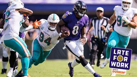 Predictions for Ravens-Dolphins Game | Late for Work