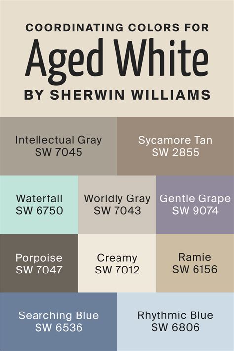 Aged White SW 9180 Paint Color by Sherwin-Williams