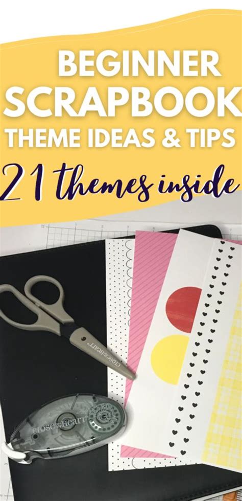 Beginner Scrapbook Theme Ideas (Easy and Useful Tips) - Sunflower Paper Crafts | Scrapbook ...