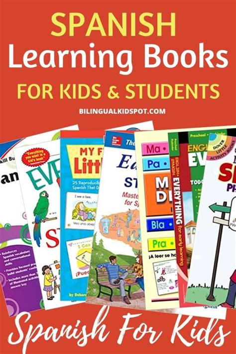 Spanish Learning Books for Kids and Students - Bilingual Kidspot