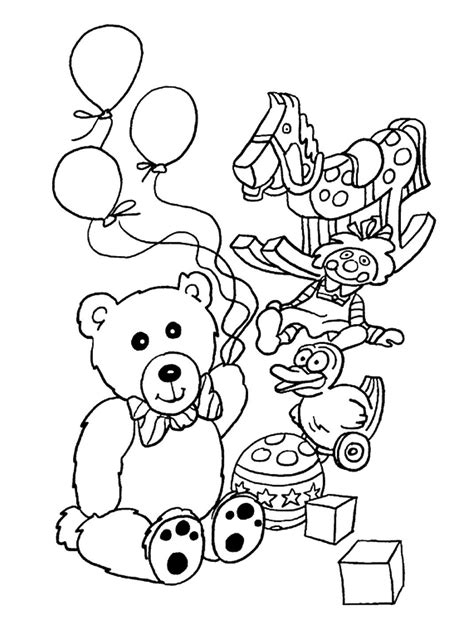 Toys Coloring Pages