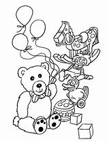 Coloring Pages Of Toys sketch template