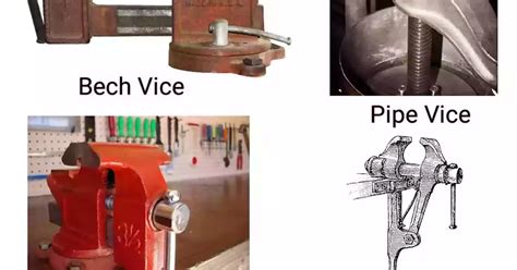 Types of Vices Used in Workshop and Clamp Devices