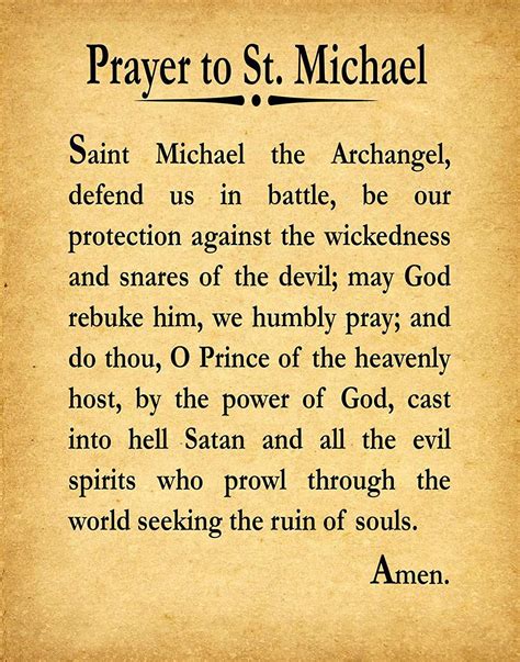 The Prayer to Saint Michael (Oratio at Sanctum Michael) : r/Christendom