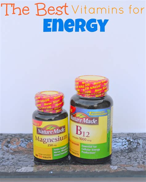 The Best Vitamins For Energy – Miss Frugal Mommy