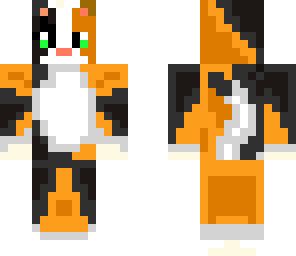 MALE Calico cat | Minecraft Skin