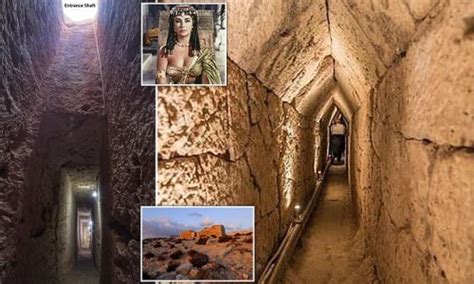 Has Cleopatra's tomb been FOUND? Tunnel carved in rock deemed a 'geometric miracle' is ...