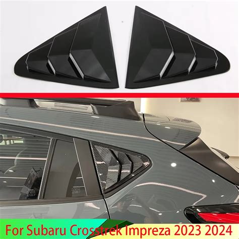 For-Subaru-Crosstrek-Impreza-2023-2024-Car-Accessories-ABS-Side-Door ...