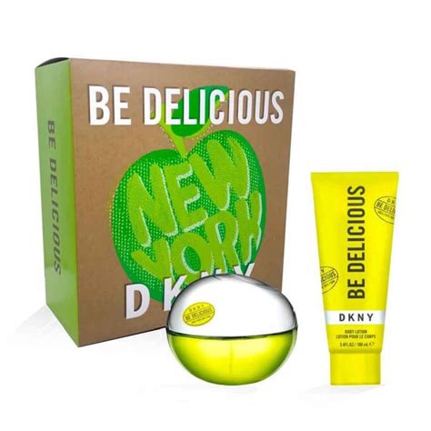 DKNY Be Delicious 100ml EDP+Body Lotion 100ml - Senses and Scents