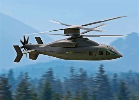 Sikorsky-Boeing DEFIANT X Advanced Assault Helicopter Revealed ...