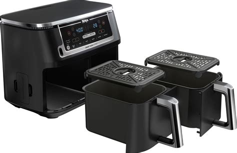 Questions and Answers: Ninja Foodi 6-in-1 10-qt. XL 2-Basket Air Fryer with DualZone Technology ...