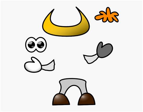 Animals Body Parts Clipart, HD Png Download - kindpng