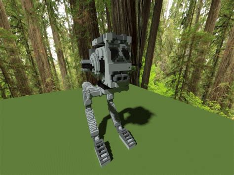 Lego AT-ST from Star Wars (Forest Moon of Endor) Minecraft Map