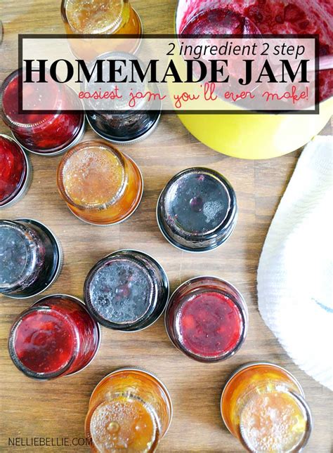 Homemade Jam without pectin | a simple recipe from NellieBellie