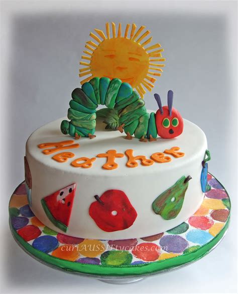 The Hungry Caterpillar Cake - CakeCentral.com