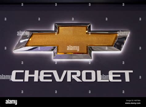 Chevy bowtie logo hi-res stock photography and images - Alamy