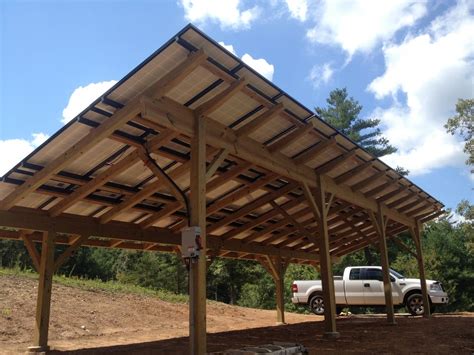 Solar Carport Design and Plans - Wood's Shop Creative Builders