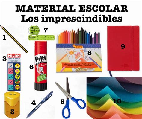 No sin mis hijos: Material escolar