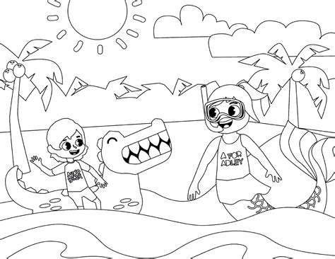 Free Printable Adley Coloring Pages. Find out collection of Coloring ...