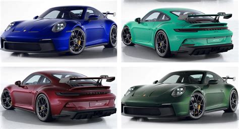 Porsche Dealer Renders New 911 GT3 In Paint-To-Sample Colors | Carscoops