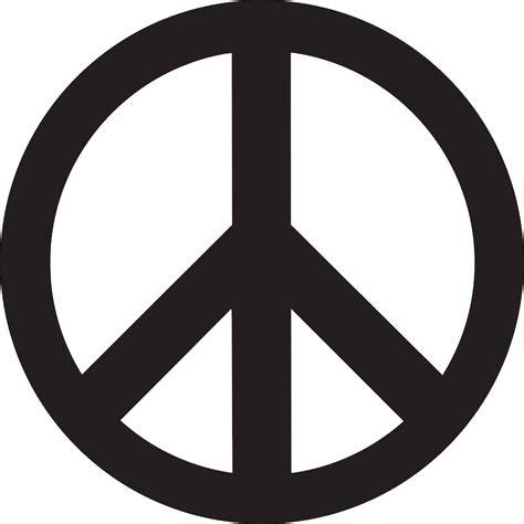 Peace symbol PNG