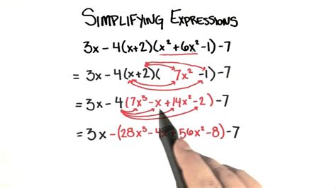 Simplifying Expressions - College Algebra - YouTube