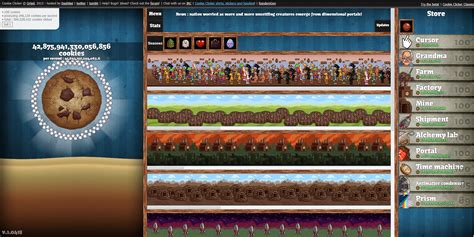 newest submissions : CookieClicker