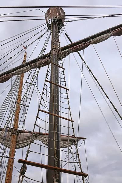 A boat masts and rigging Stock Photo by ©njaj 6607492