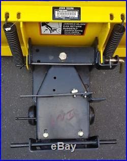 John Deere Plow » John Deere 48 Snow Plow Blade X500 X520 X534 X540 ...