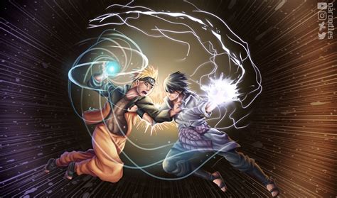 Naruto Rasengan 🌀 Vs Sasuke Chidori⚡ in 2021 | Naruto funny, Naruto, Anime