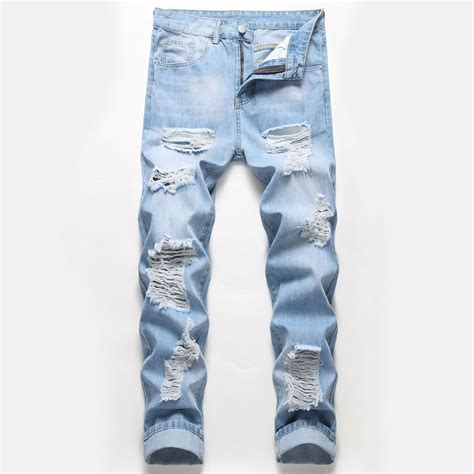 Mens Extreme Washed Distressed Ripped Jeans - RippedJeans® Official Site