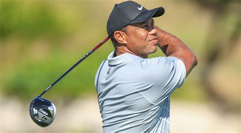 Tiger Woods using new TaylorMade Qi10 LS prototype driver at Hero - PGA ...