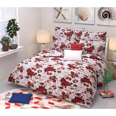 Synthetic Double Designer 3D Bed Sheets at Rs 270/set in Panipat | ID: 20752605412