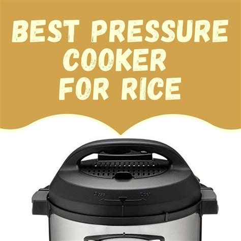 6 Best Pressure Cooker for Rice