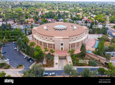 New Mexico State Capitol Building, Santa Fe, New Mexico, USA Stock ...