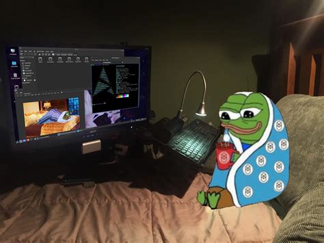 Pepe/apu a day - 273 comfy pepe