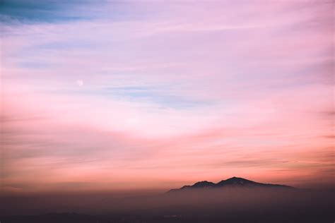 Pink Sky Mountains Wallpapers - Wallpaper Cave