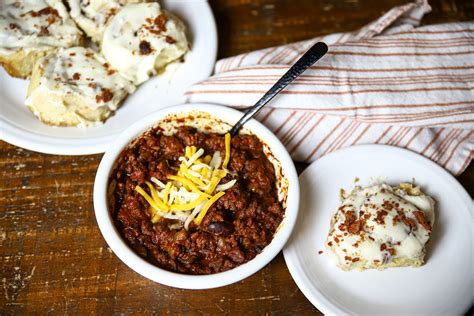 Pork Chili and Cinnamon Rolls — Oklahoma Pork Council