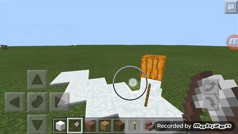 MINECRAFT | HOW TO CHANGE SNOW GOLEM FACE - YouTube