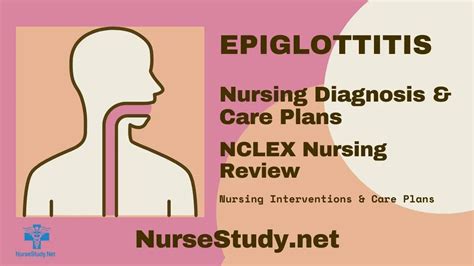 Epiglottitis Nursing Diagnosis and Nursing Care Plan - NurseStudy.Net